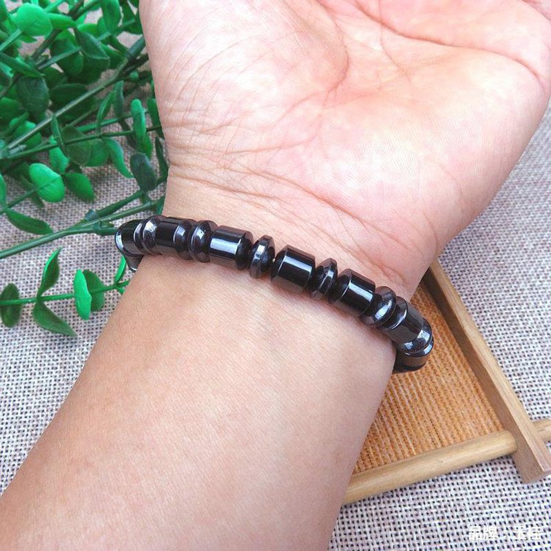 Weight Loss Magnet Bracelets For Women Men Pentagram Stone Magnetic Therapy Bracelets Pain Relief Slimming Health Jewelry 6 Weight Loss Magnet Bracelets For Women Men Pentagram Stone Magnetic Therapy Bracelets Pain Relief Slimming Health Jewelry - Image 6