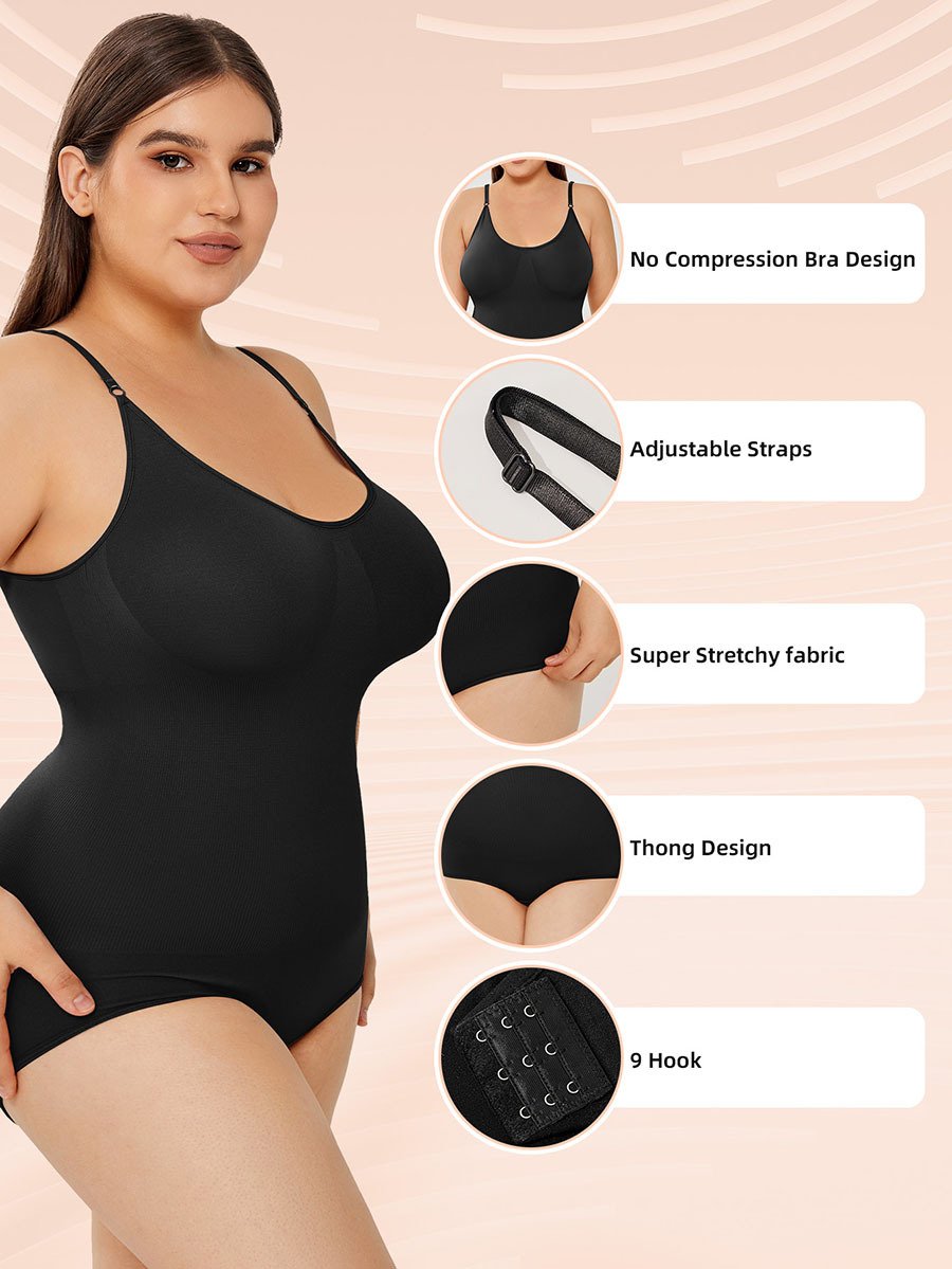 Shapewear For Women Tummy Control Full Bust Body Shaper Bodysuit 9 Shapewear For Women Tummy Control Full Bust Body Shaper Bodysuit - Image 9