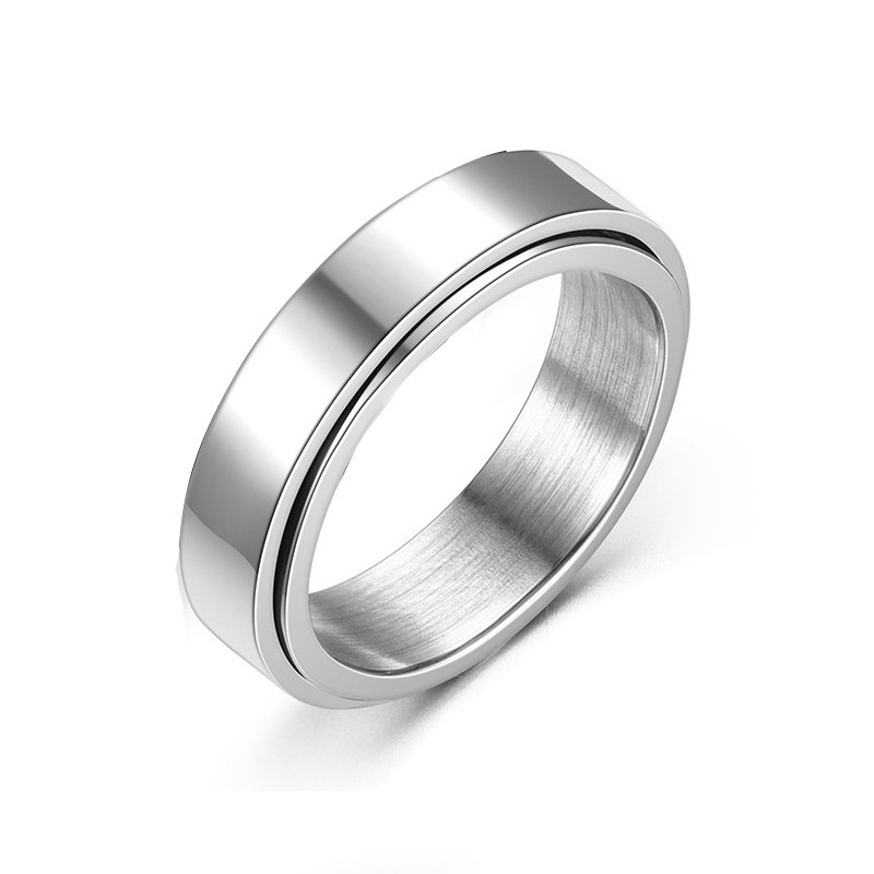 Personality Ring Titanium Steel Hip Hop Simplicity 10 Personality Ring Titanium Steel Hip Hop Simplicity - Image 10
