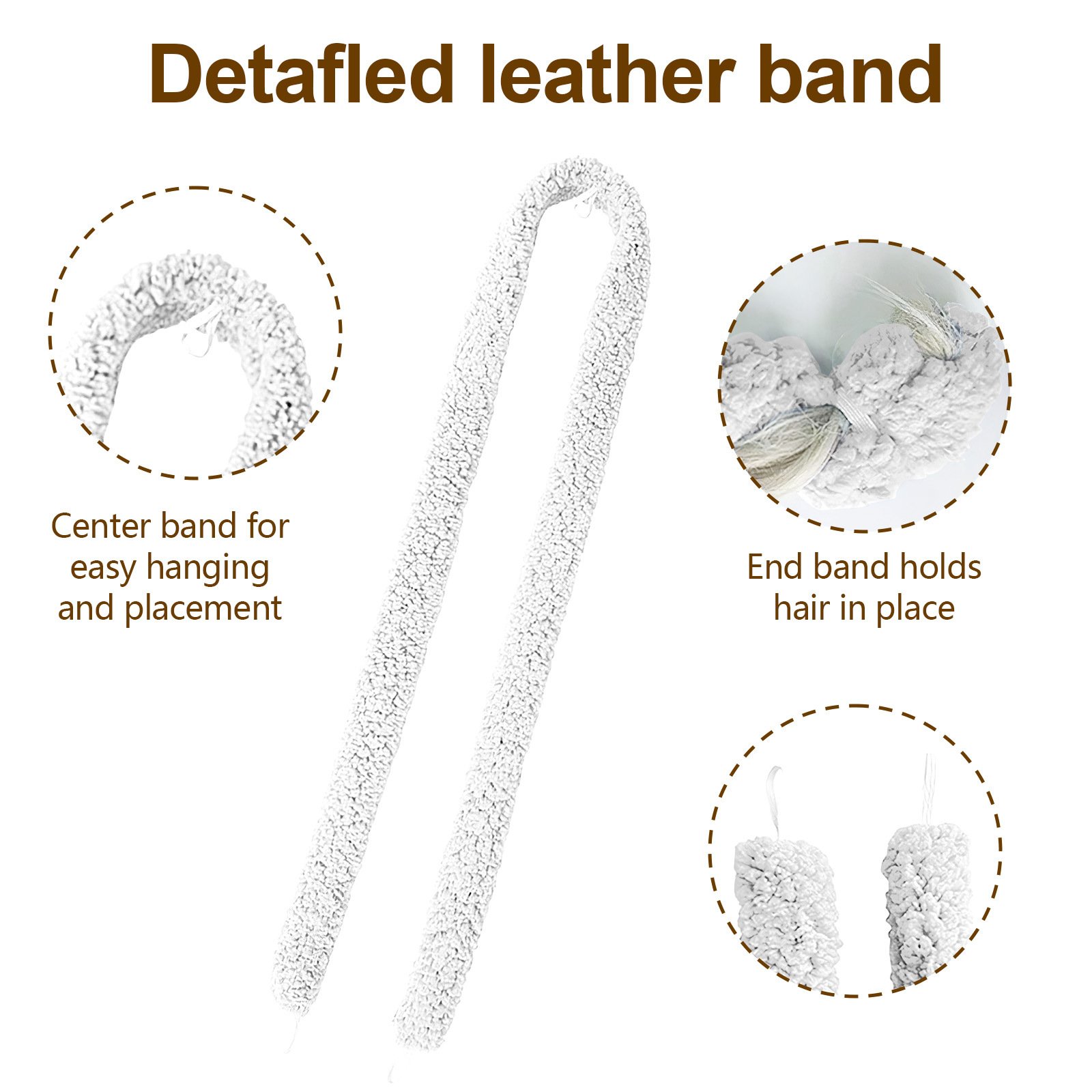 Satin Heatless Hair Curler, Lazy Natural Soft Wave DIY Heatless Curls For Sleep In Overnight, For All Hair Types 6 Satin Heatless Hair Curler, Lazy Natural Soft Wave DIY Heatless Curls For Sleep In Overnight, For All Hair Types - Image 6