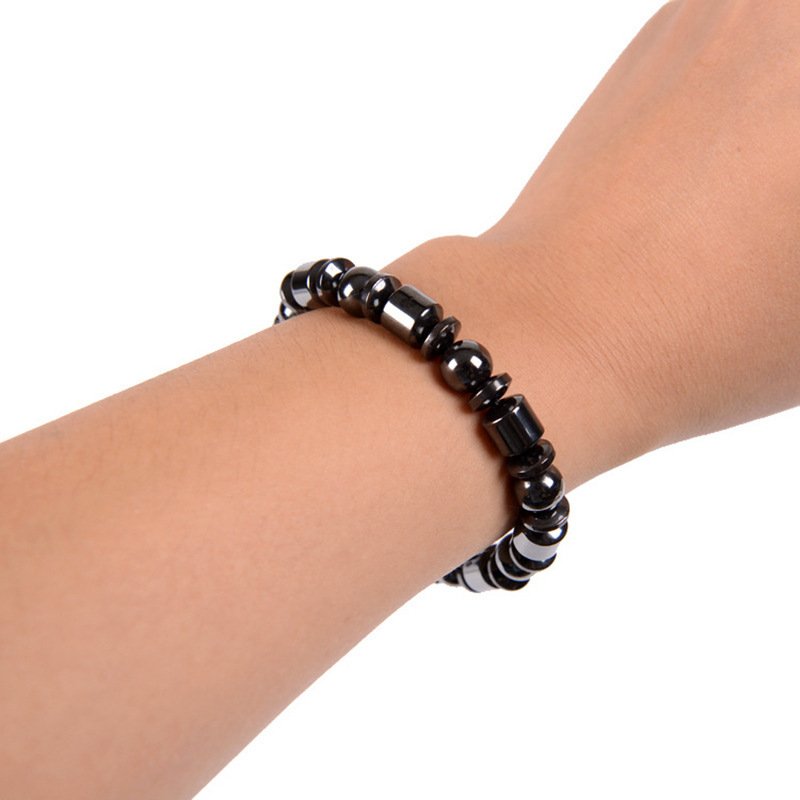 Weight Loss Magnet Bracelets For Women Men Pentagram Stone Magnetic Therapy Bracelets Pain Relief Slimming Health Jewelry 4 Weight Loss Magnet Bracelets For Women Men Pentagram Stone Magnetic Therapy Bracelets Pain Relief Slimming Health Jewelry - Image 4