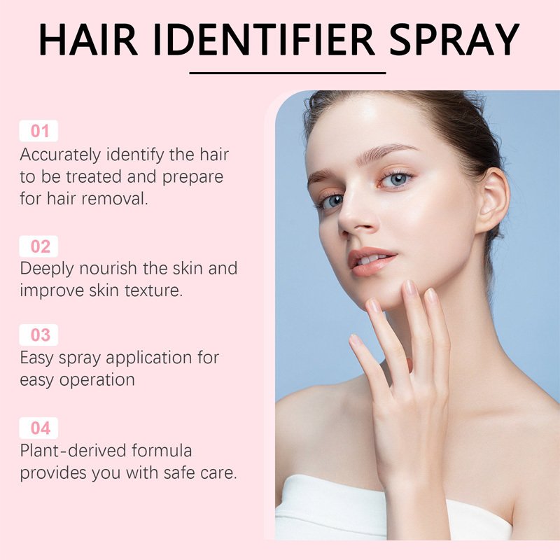 Hair Identifier Spray For Face Shaving, Skin Body Hair Identifying Spray,Moisturizing And Skin Care Set 5 Hair Identifier Spray For Face Shaving, Skin Body Hair Identifying Spray,Moisturizing And Skin Care Set - Image 5