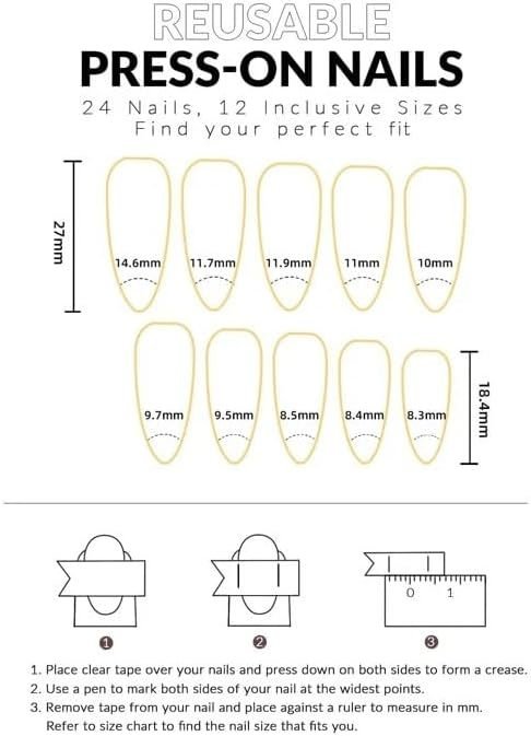 24 PCS Extra Long Teardrop-shaped Wearable Nail Art, Terrifying Angel Nail Art, 3D Blood-colored Fake Nails 7 24 PCS Extra Long Teardrop-shaped Wearable Nail Art, Terrifying Angel Nail Art, 3D Blood-colored Fake Nails - Image 7
