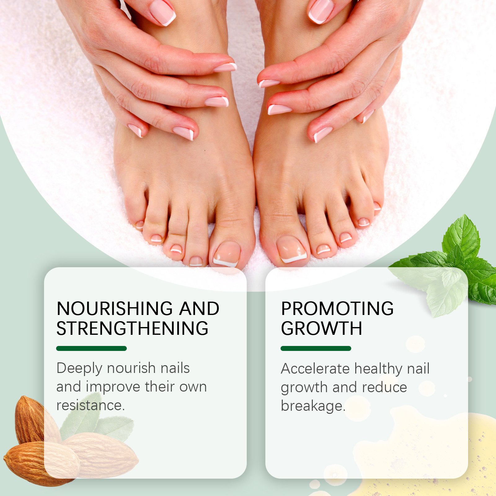 OUHOE Nail Care Solution, Gentle Repair, Clean, Nourish, Shine And Relieve Uncomfortable Nail Care Solution 6 OUHOE Nail Care Solution, Gentle Repair, Clean, Nourish, Shine And Relieve Uncomfortable Nail Care Solution - Image 6