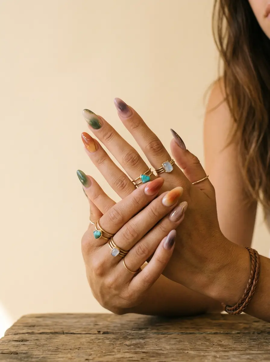 aura nails design ideas 1501