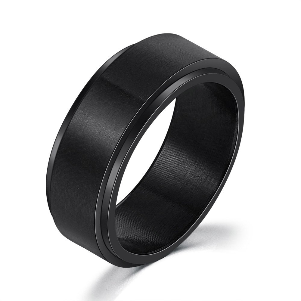 Personality Ring Titanium Steel Hip Hop Simplicity 3 Personality Ring Titanium Steel Hip Hop Simplicity - Image 3