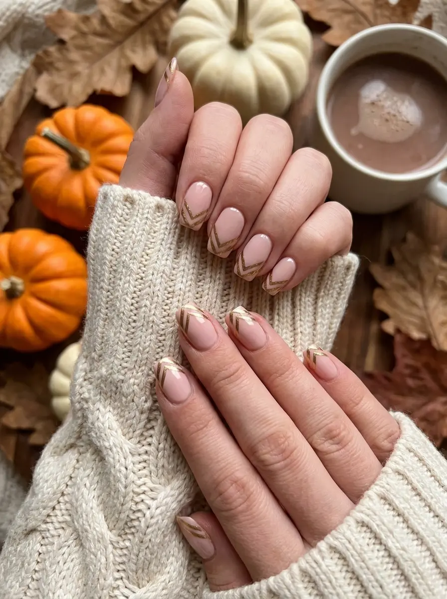 beautiful thanksgiving nails 158
