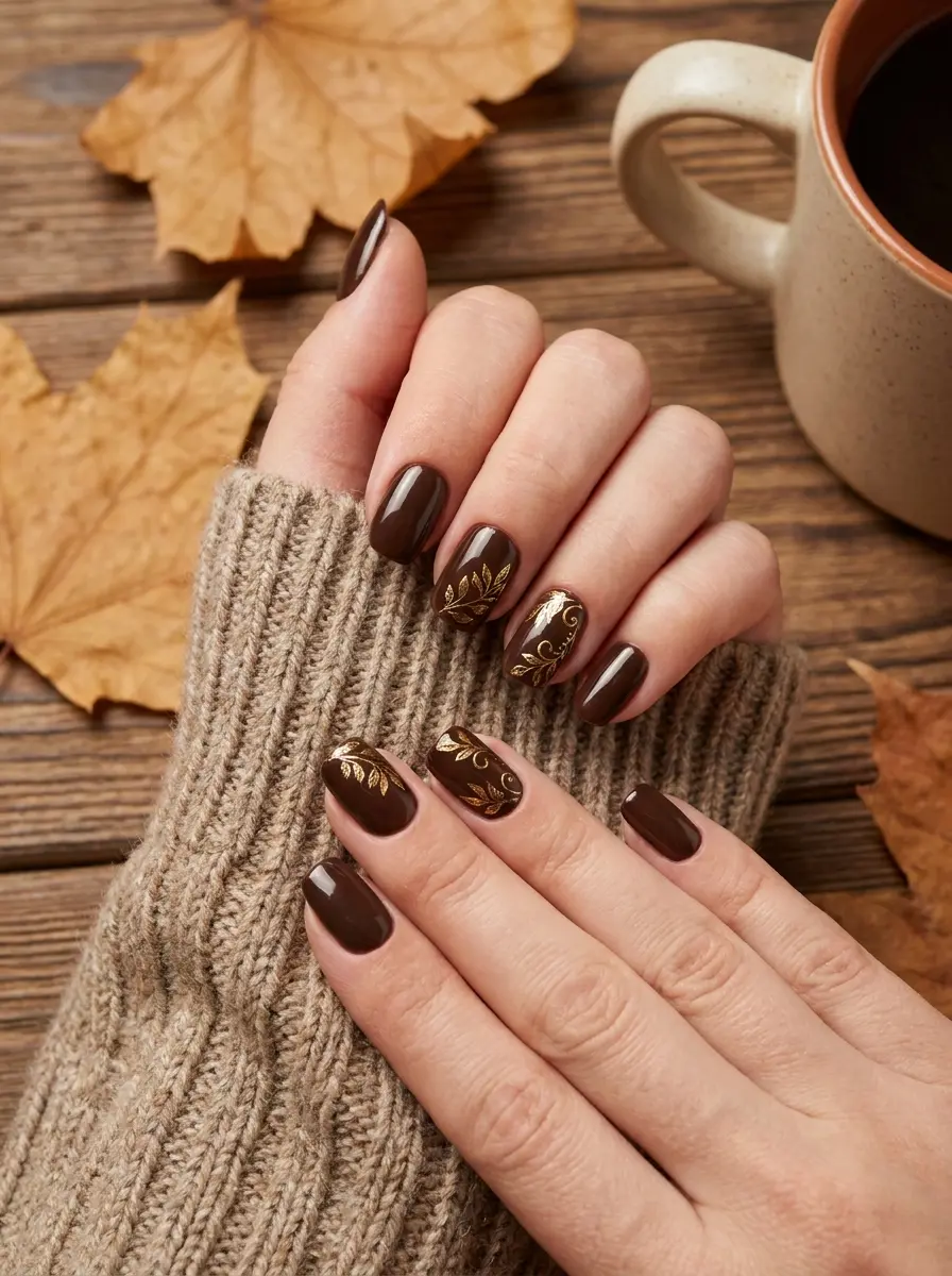 beautiful thanksgiving nails 162