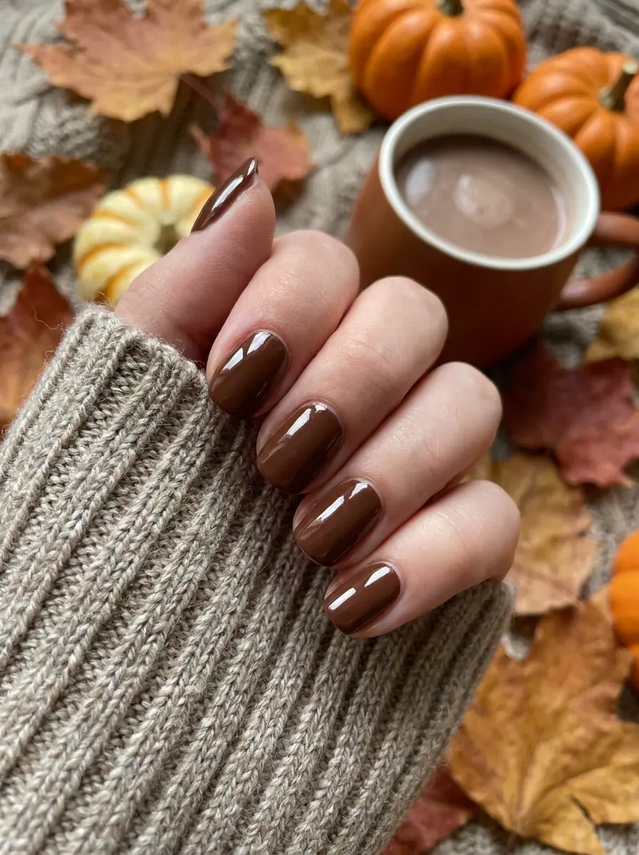 beautiful thanksgiving nails 163