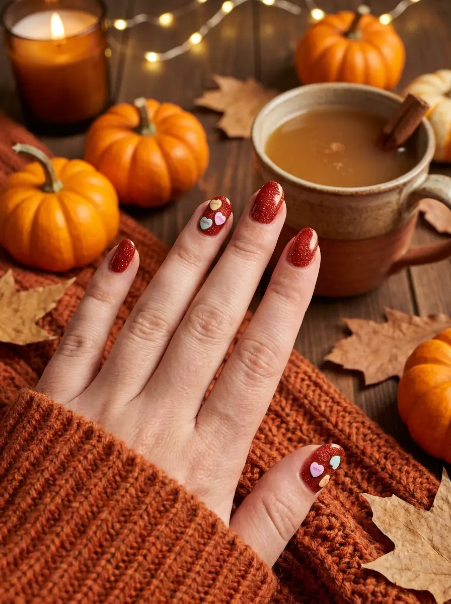 beautiful thanksgiving nails 164