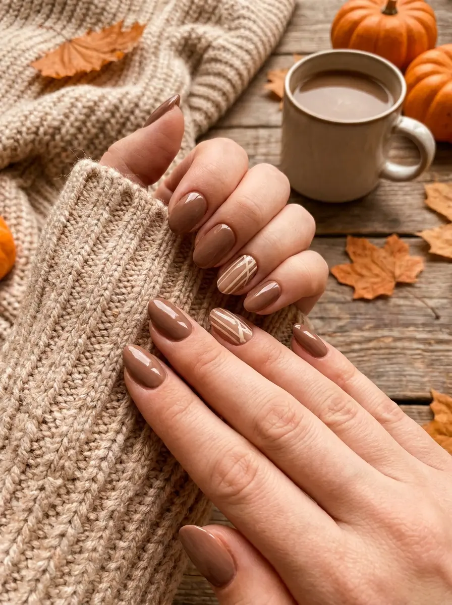beautiful thanksgiving nails 174