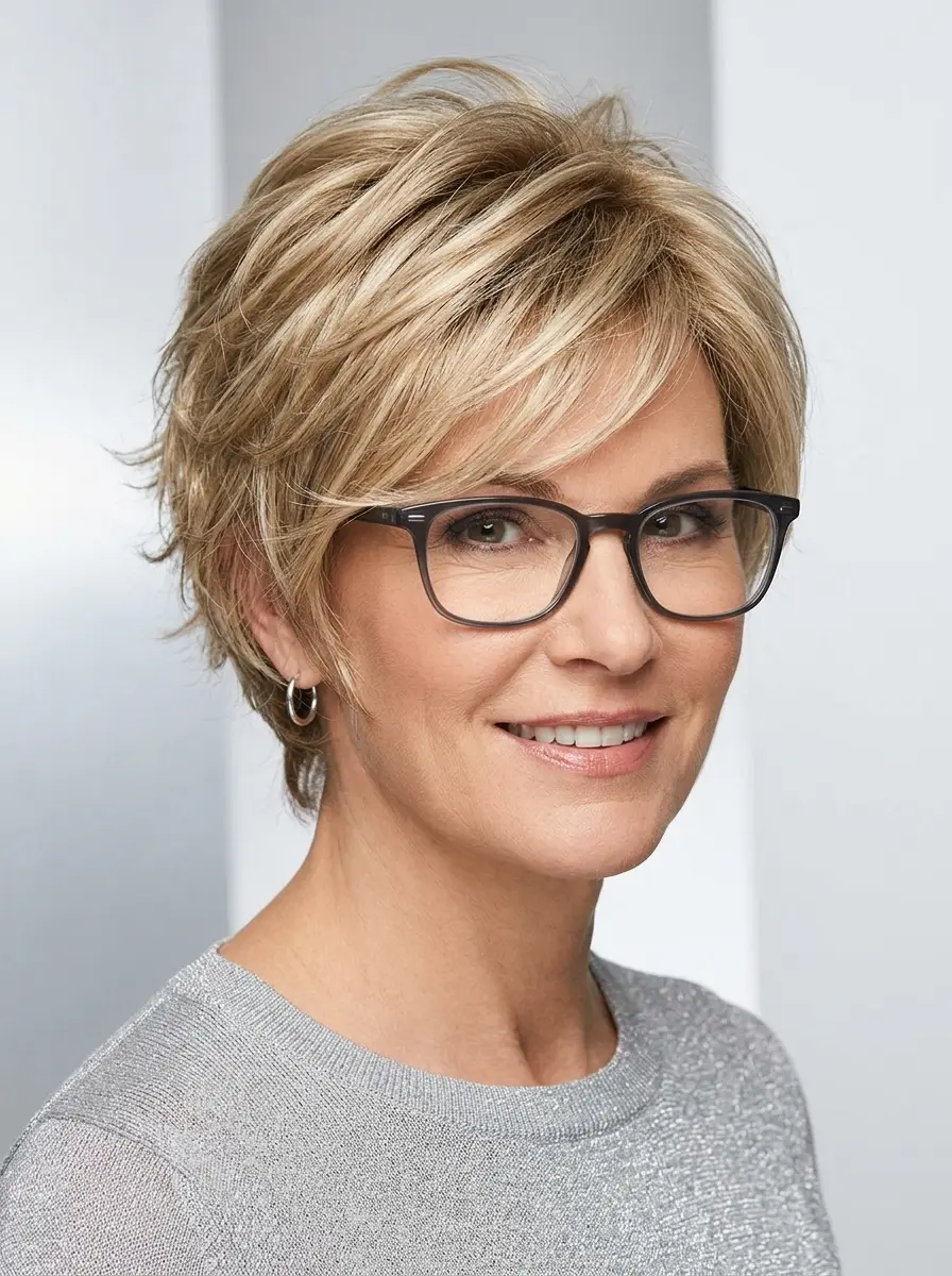 best hairstyles for thin fine hair with glasses th 1147