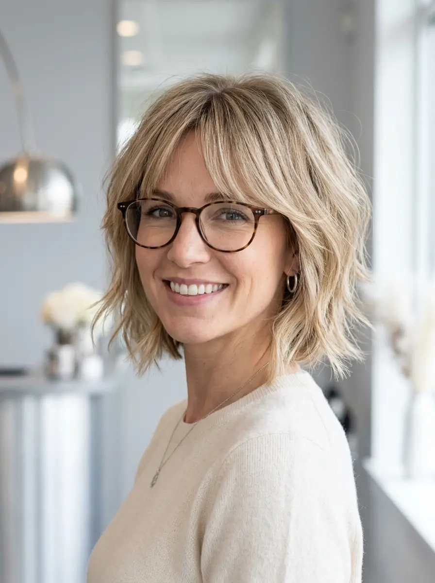 best hairstyles for thin fine hair with glasses th 1149