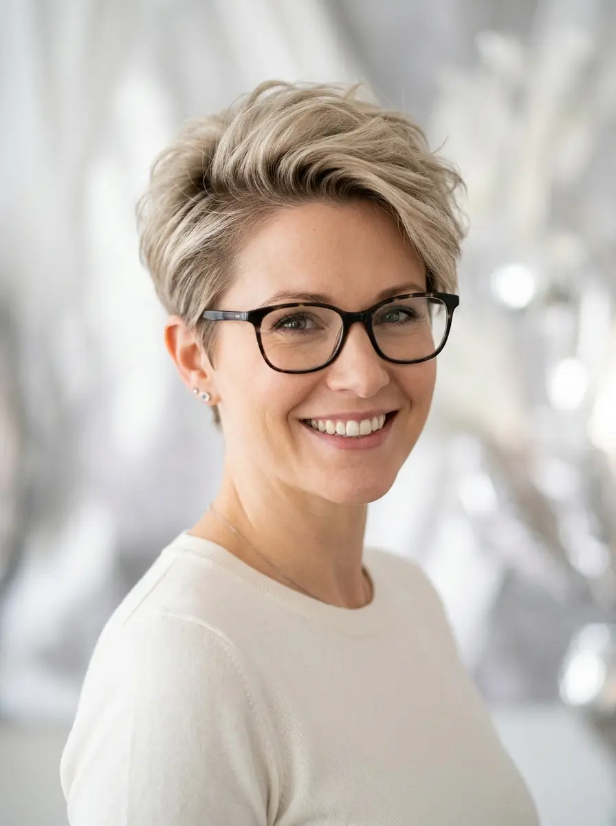 best hairstyles for thin fine hair with glasses th 1150