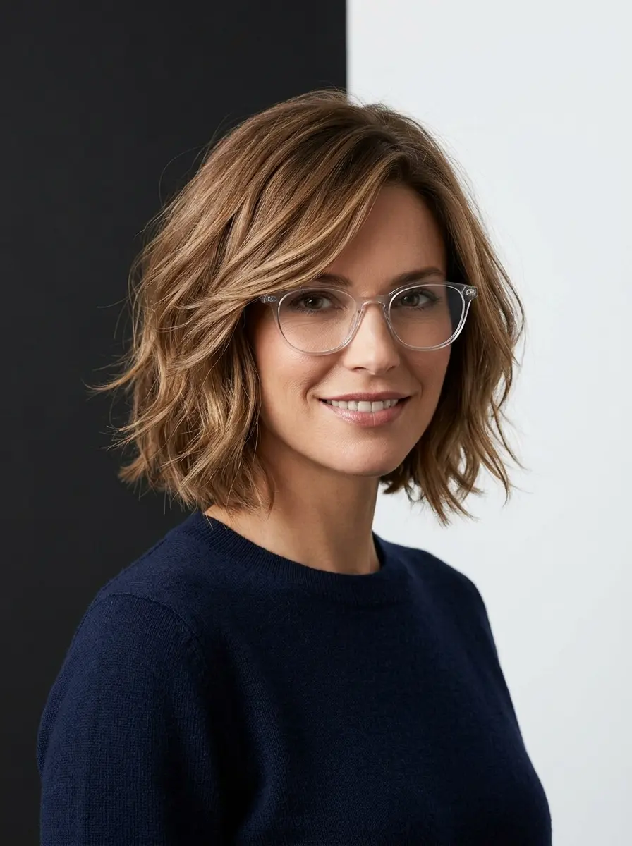 best hairstyles for thin fine hair with glasses th 1152
