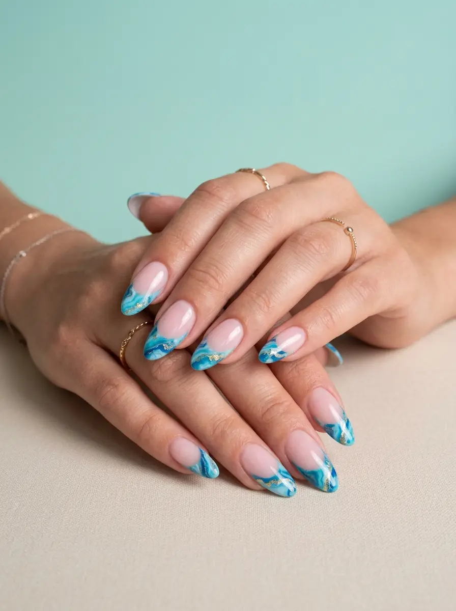 chic vacation nail ideas 1333