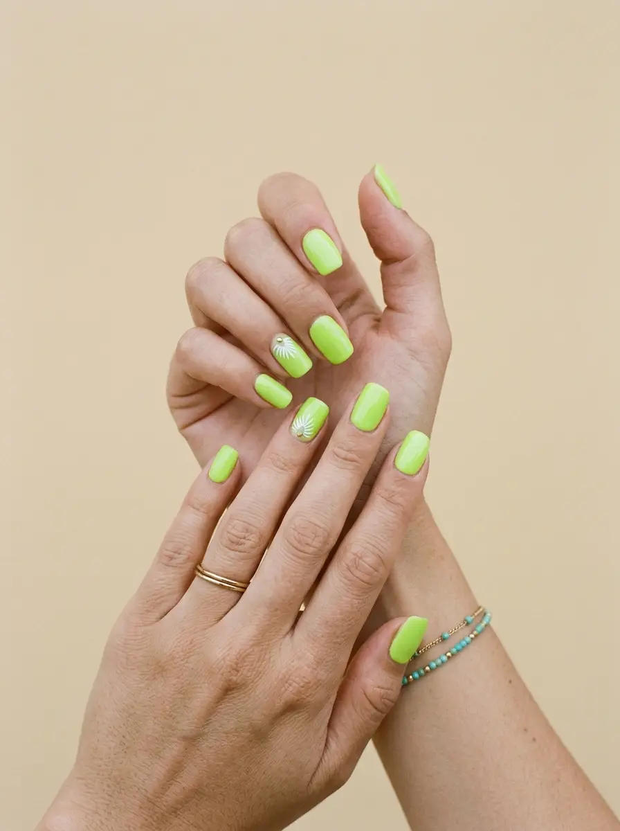 chic vacation nail ideas 1336