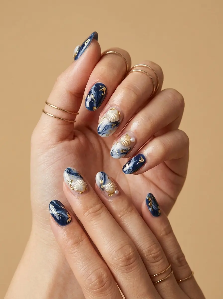 chic vacation nail ideas 1341
