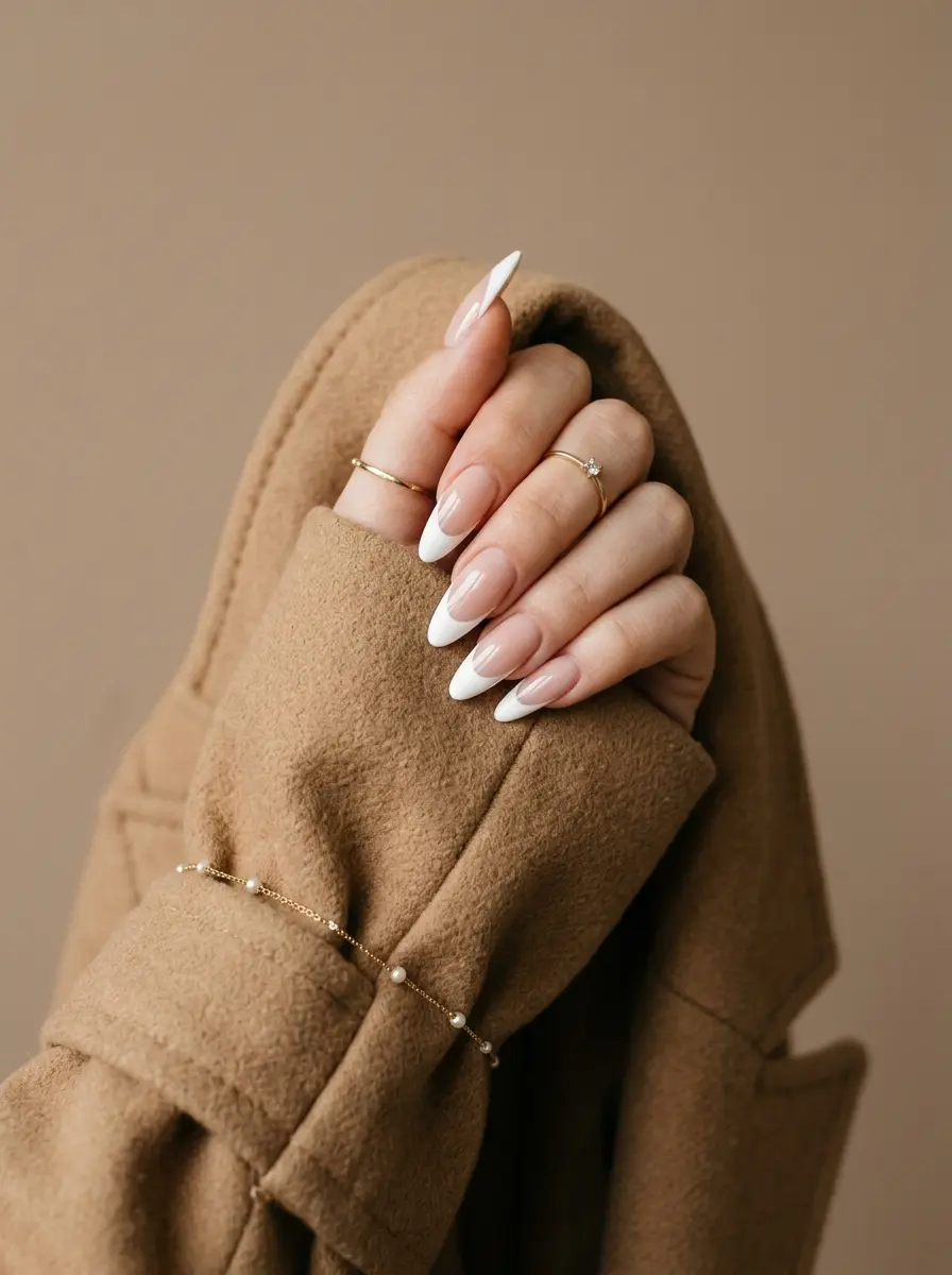 25 Classy French Nail Ideas for a Polished, Timeless Manicure 12 classy french nail ideas 1360