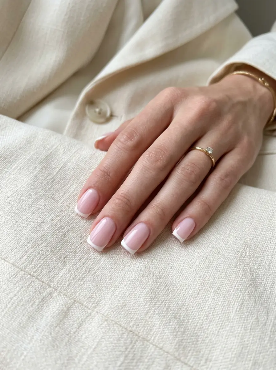 25 Classy French Nail Ideas for a Polished, Timeless Manicure 22 classy french nail ideas 1370