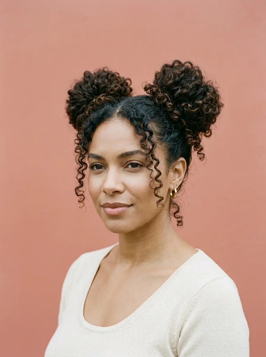 curly bun hairstyles that work for every occasion 1283