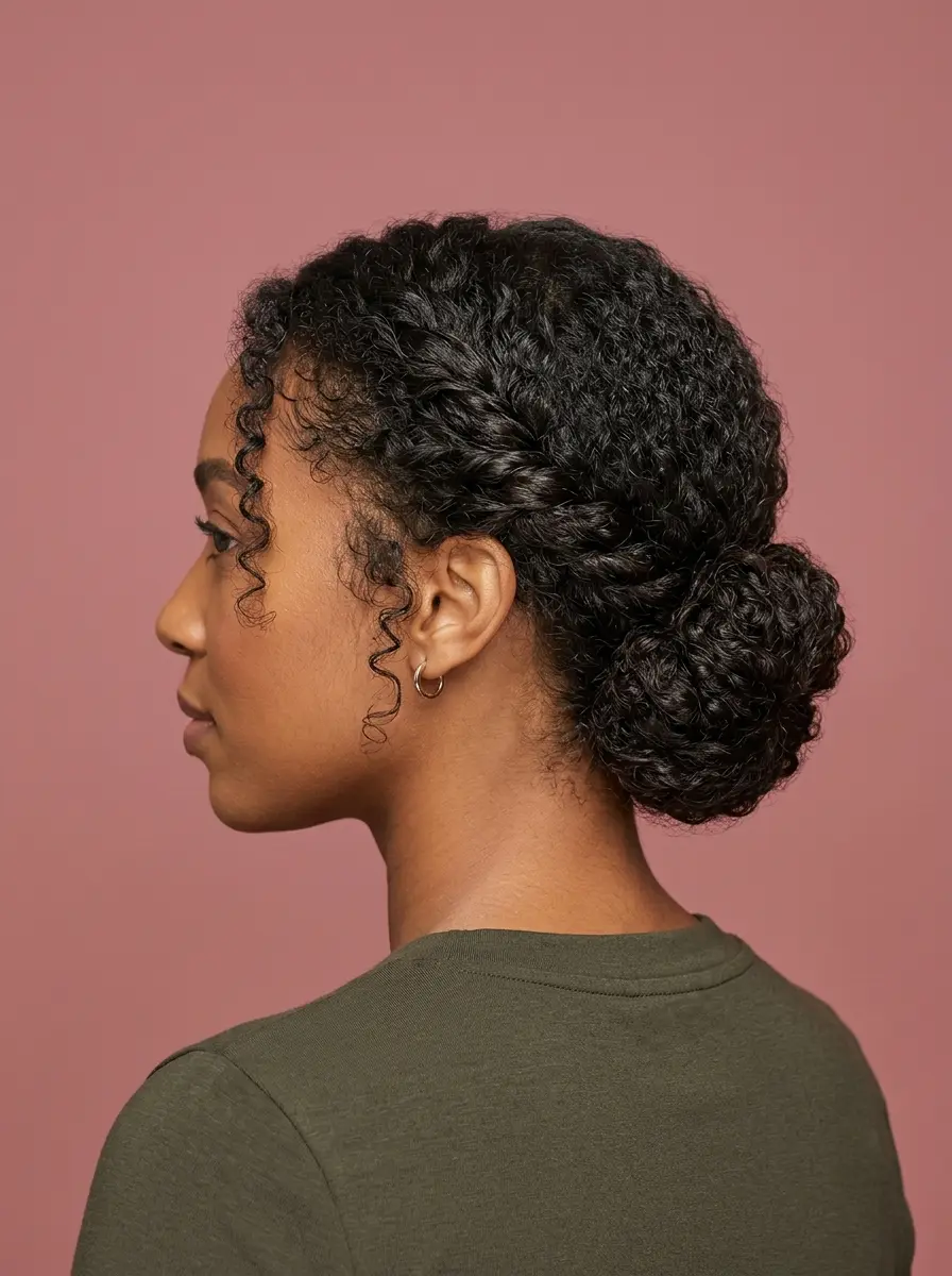 curly bun hairstyles that work for every occasion 1285