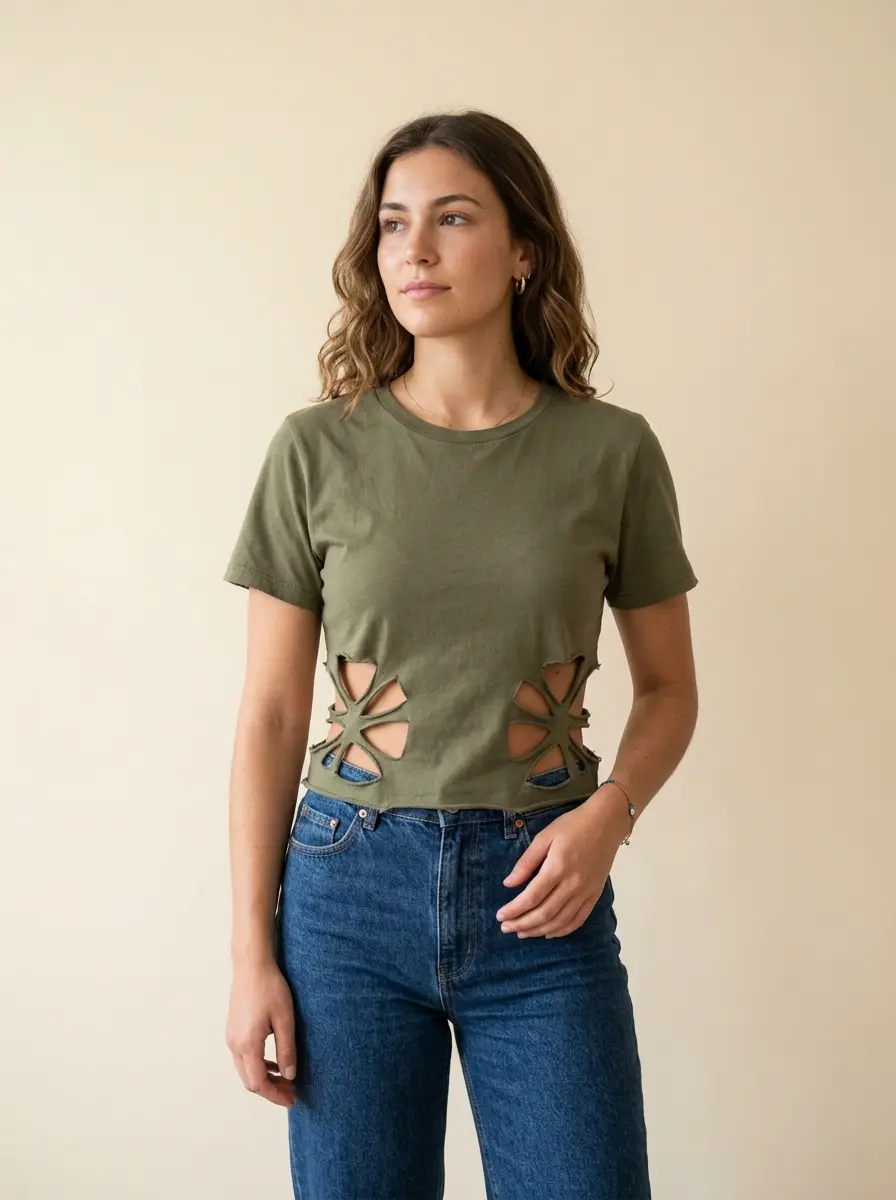 15 Cut Shirt Designs DIY Ideas That Actually Look Good in 2026 4 cut shirt designs diy ideas 1652