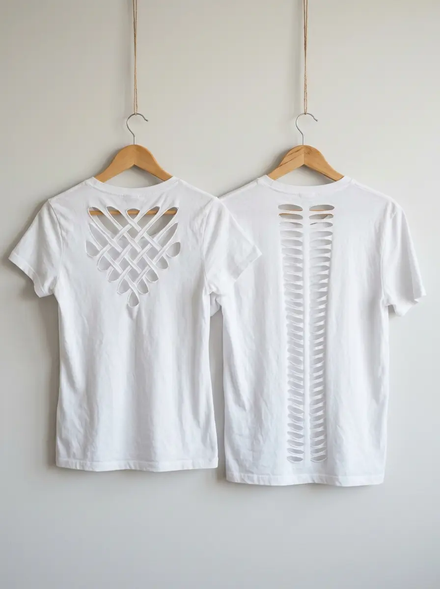 15 Cut Shirt Designs DIY Ideas That Actually Look Good in 2026 9 cut shirt designs diy ideas 1657