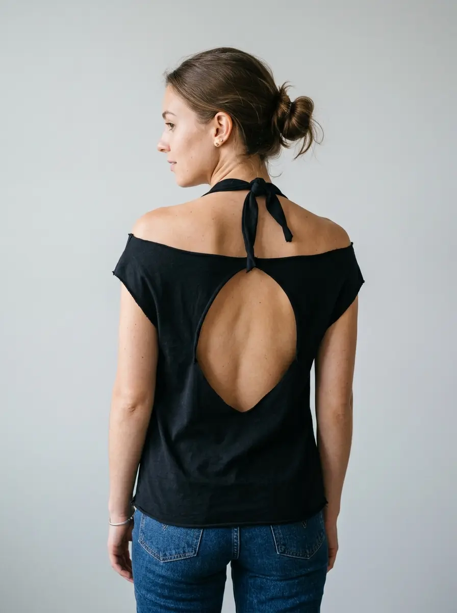 15 Cut Shirt Designs DIY Ideas That Actually Look Good in 2026 14 cut shirt designs diy ideas 1662
