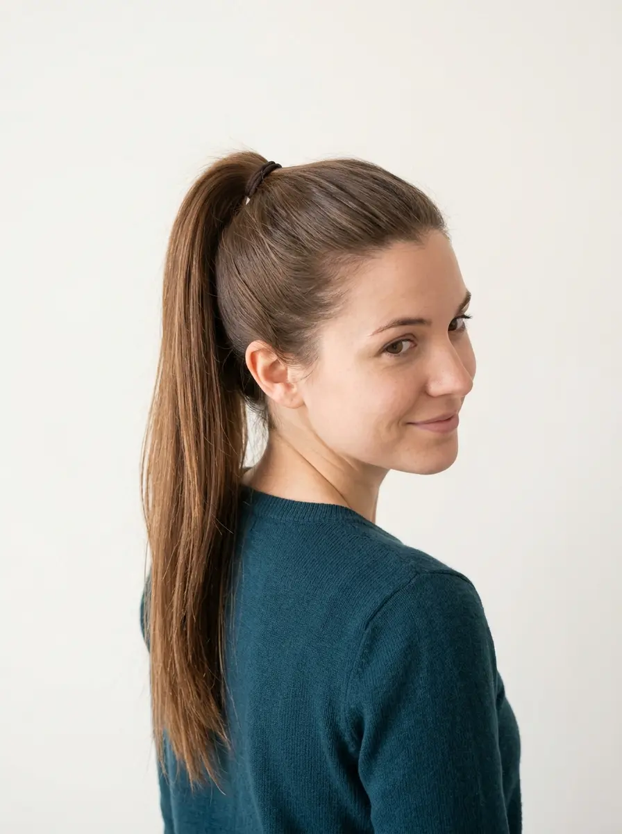 easy hairstyles for long hair that take under 10 m 1208