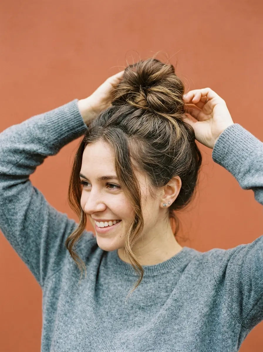 easy hairstyles for long hair that take under 10 m 1210