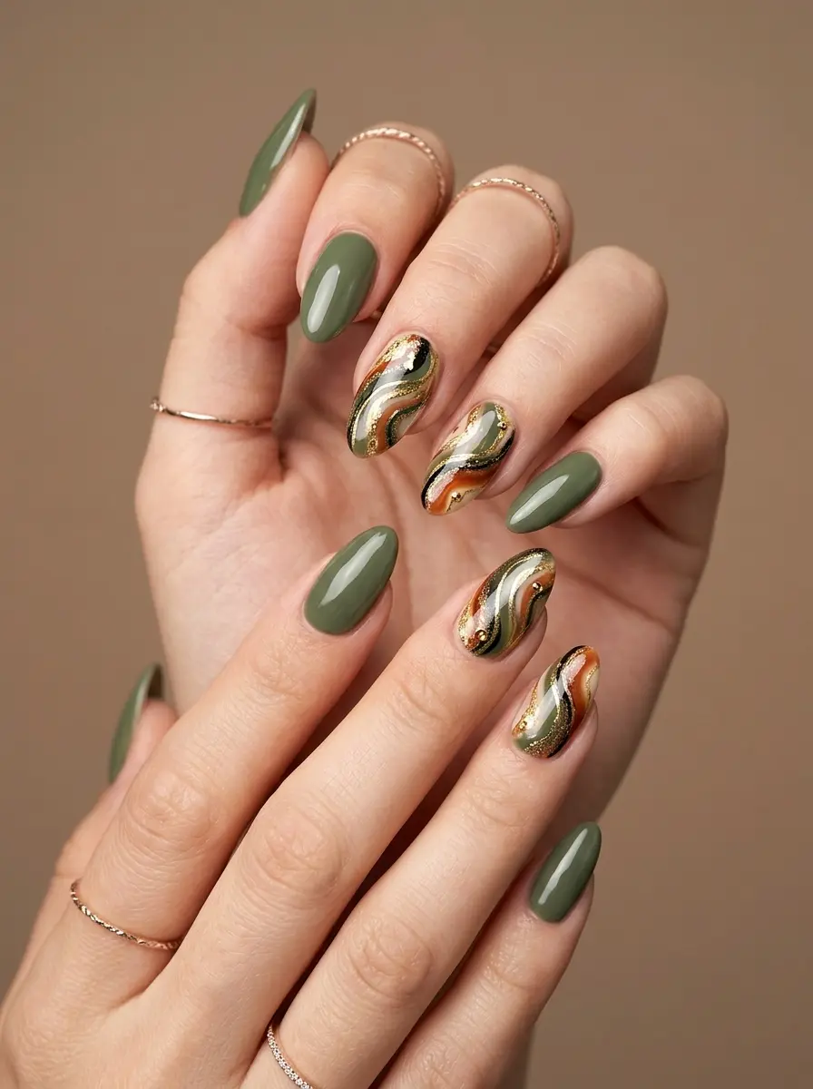 fall nail ideas so pretty plaids 1236