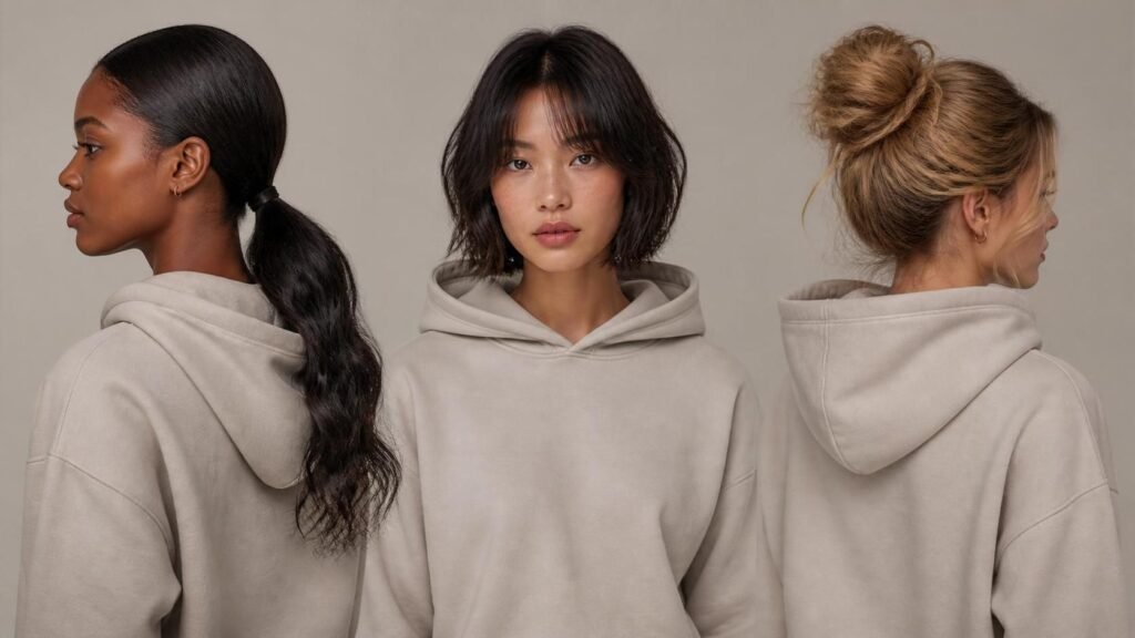 24 Hoodie Hairstyle Ideas: Cute Styles That Look Great With Hoods On and Off 1 hairstyles 075