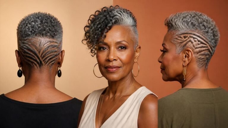 19 Bold and Beautiful Shaved Hairstyles for Older Black Women That Turn Heads