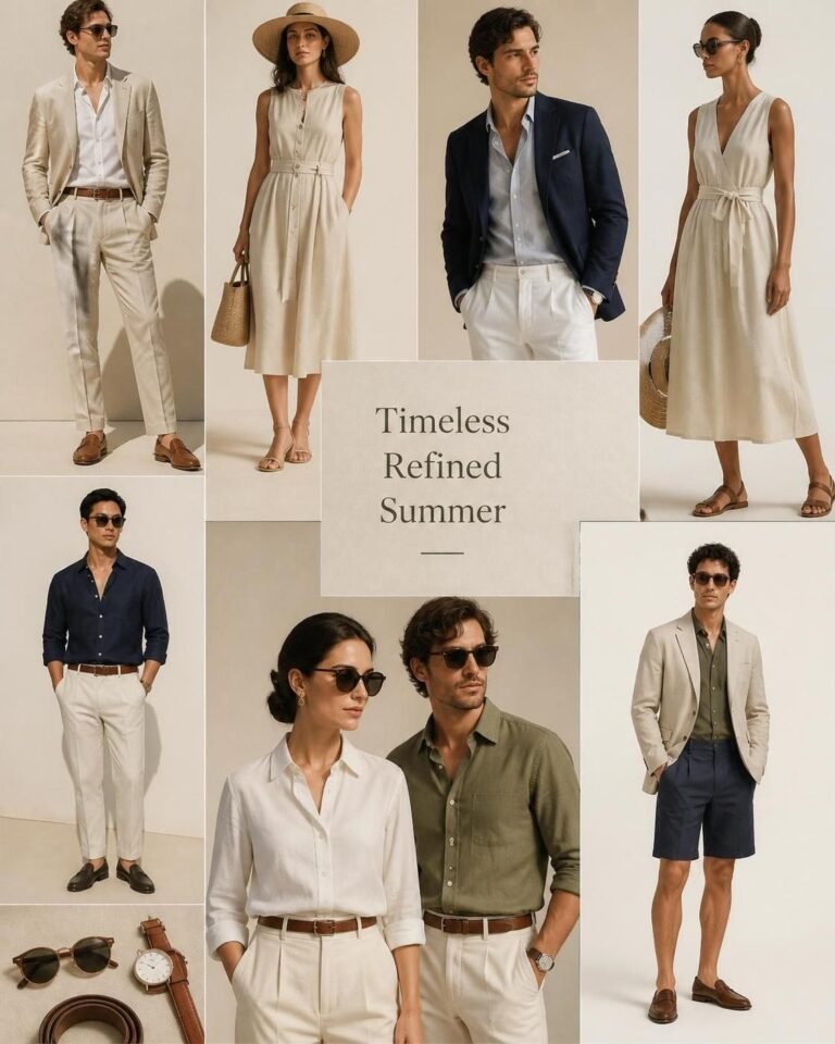 25 Sophisticated Summer Outfit Ideas: Master the Timeless Refined Style for Warm Weather