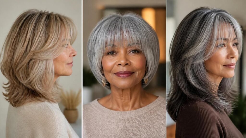 Hairstyles With Bangs for Older Women: 19 Flattering Ideas 1 hairstyles 119