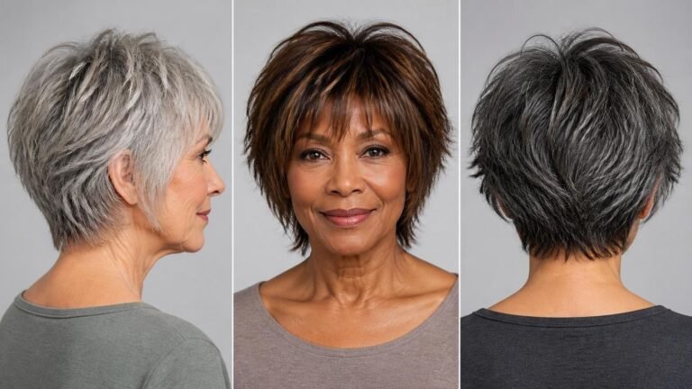 Short Shag Haircuts for Women Over 60: 23 Easy Textured Styles