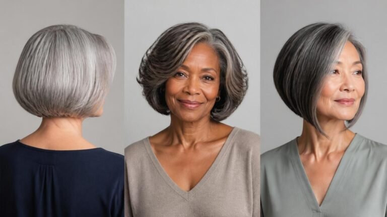 20 Bob Hairstyles for Women Over 60 That Look Polished and Feel Effortless