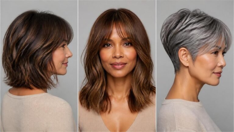 26 Stylish Hairstyles for Women Over 40 With Bangs That Look Fresh and Modern