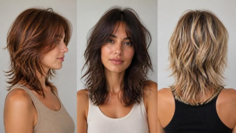 20 Best Shag Hairstyles for Medium-Length Thin Fine Hair — Volume, Texture & Style