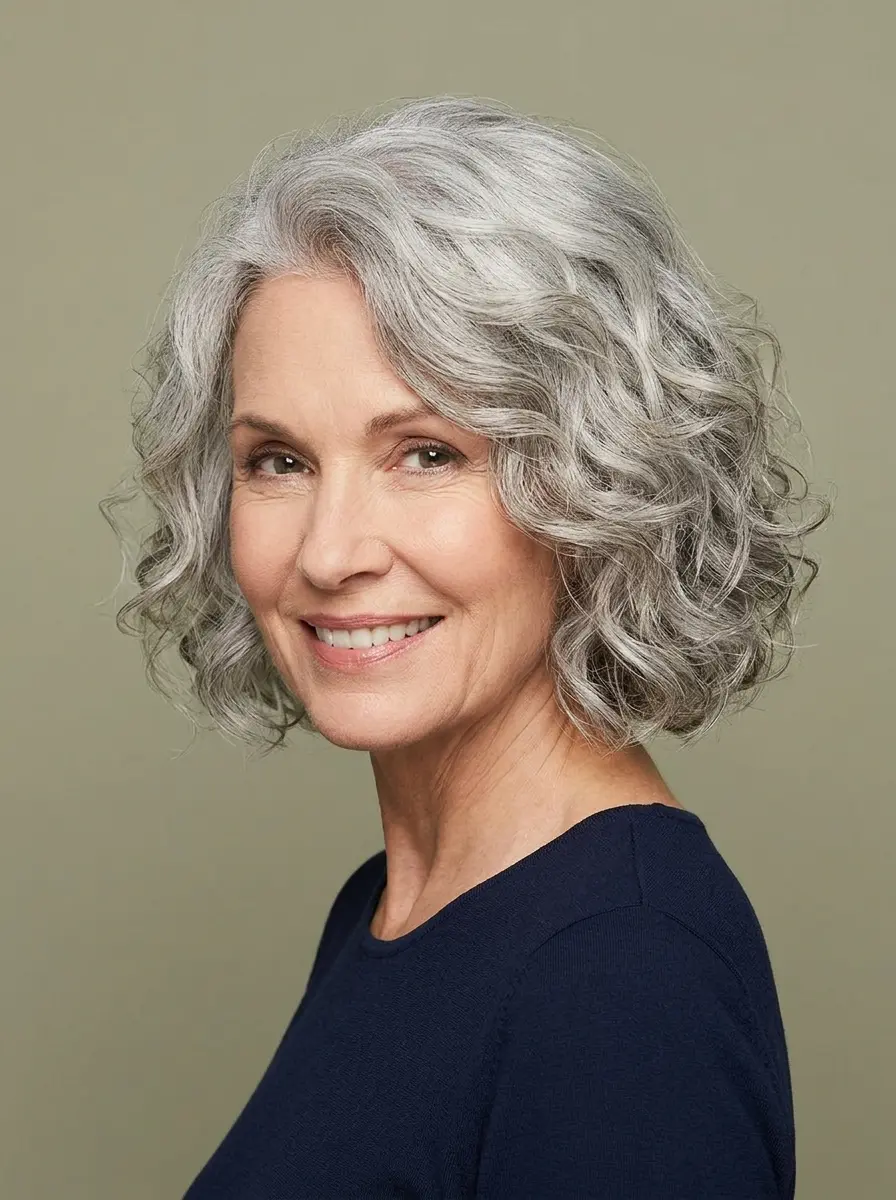 hairstyles for thin fine gray hair that add instan 1146