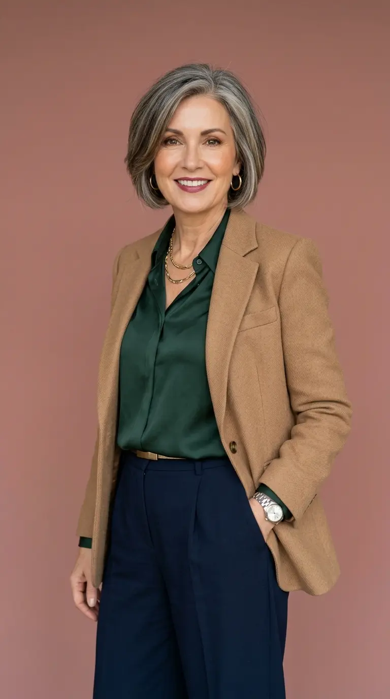 How to Dress Over 50: 12 Style Rules That Make You Look Chic, Current, and Confident 11 how to dress over 50 style rules 1223