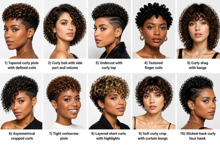 10 Short Hairstyles for Curly Hair That Look Bold, Beautiful & Effortlessly You