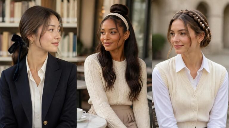 Cute Preppy Hairstyles That Make Every Outfit Look More Polished