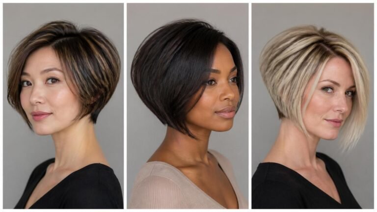 32 Stacked Bob Hairstyles for Fine Hair That Add Real Volume and Shape