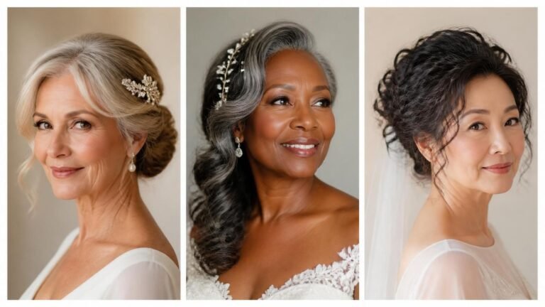 21 Wedding Hairstyles for Older Women That Are Elegant, Timeless, and Photo-Ready