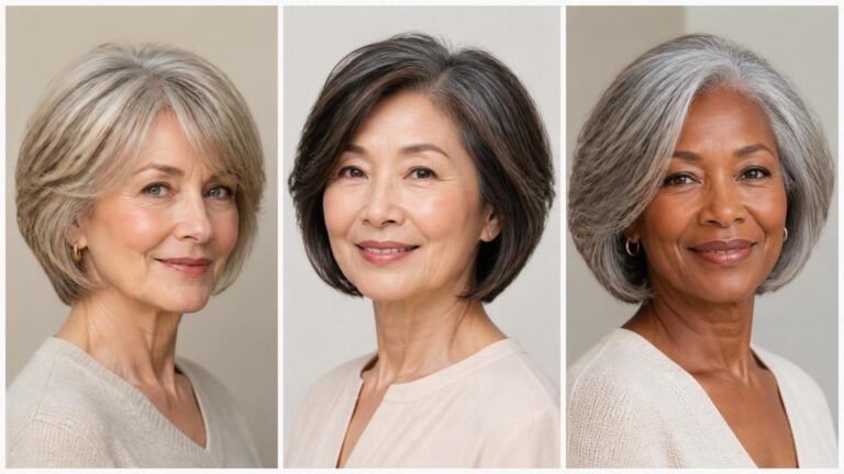 20 Layered Bob Haircuts for Women Over 60 That Look Full, Fresh, and Effortlessly Stylish