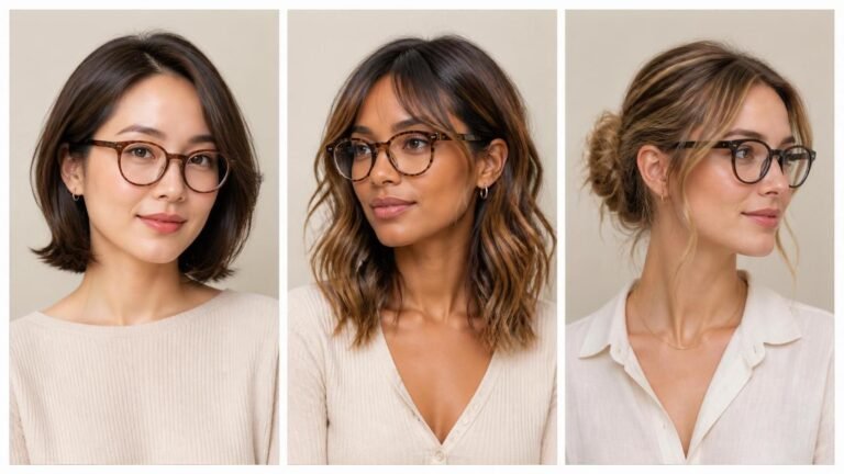 16 Best Hairstyles for Thin Fine Hair With Glasses That Never Fall Flat