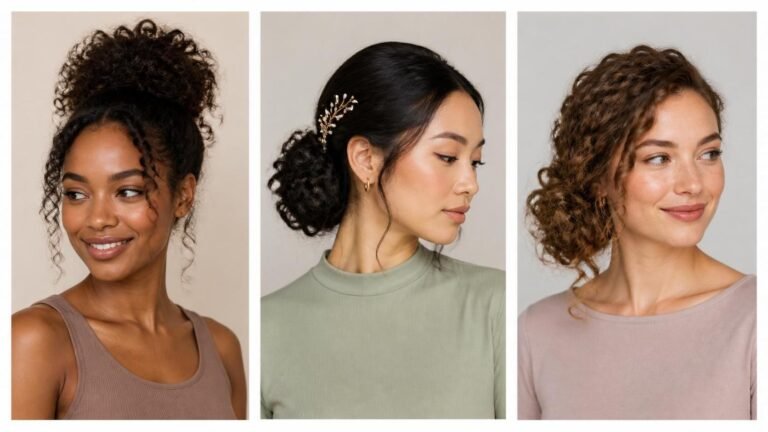 10 Curly Bun Hairstyles That Work for Every Occasion