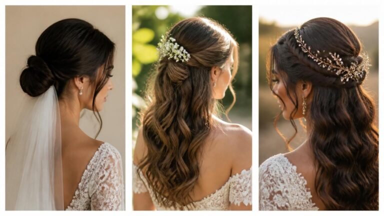 6 Wedding Hairstyles for Long Hair That Look Bridal-Perfect